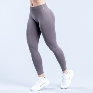 Legginsy DFYNE Impact Damskie Fioletowe | 1603-GFWKZ