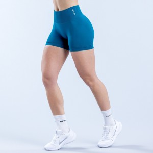 Shorts DFYNE Defy 4.5" Damskie Niebieskie | 8349-EHUOT