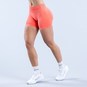 Shorts DFYNE Impact 4.5" Damskie Koralowe | 3948-JNDLC