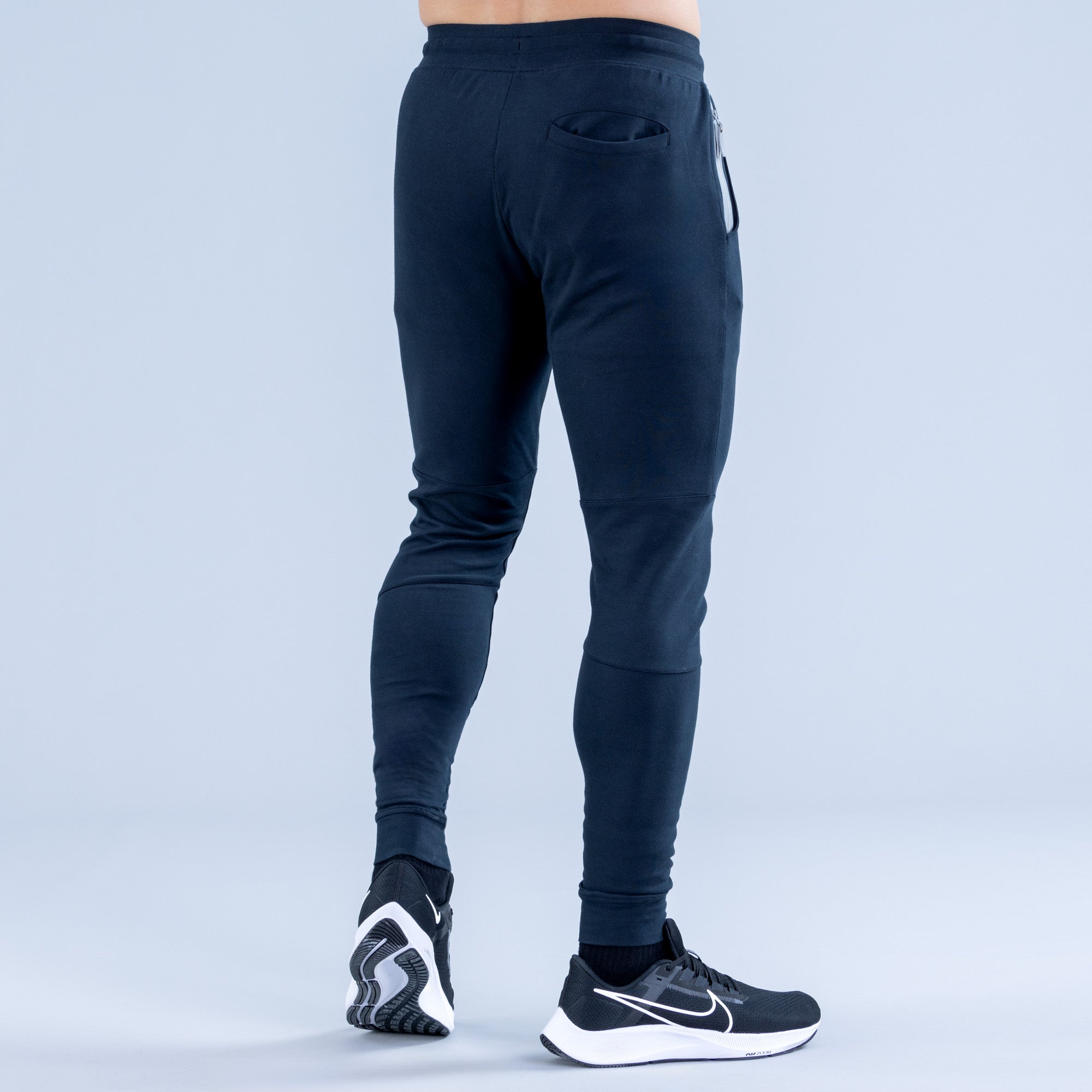 Joggery DFYNE Stealth Tapered Męskie Czarne | 6072-VQGXA