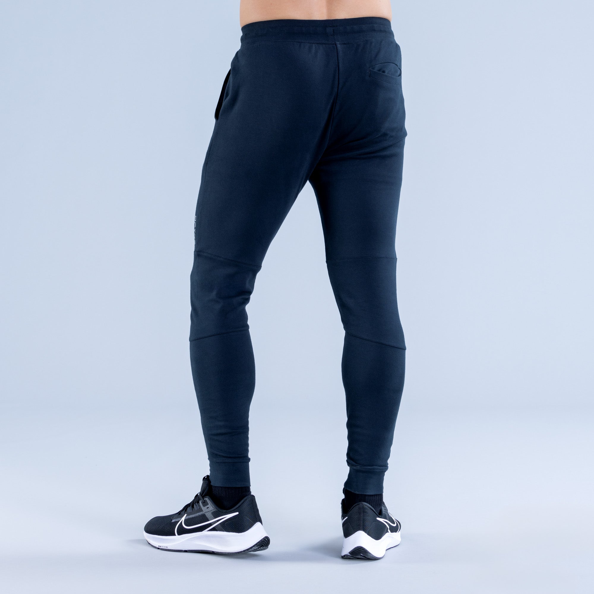 Joggery DFYNE Stealth Tapered Męskie Czarne | 6072-VQGXA