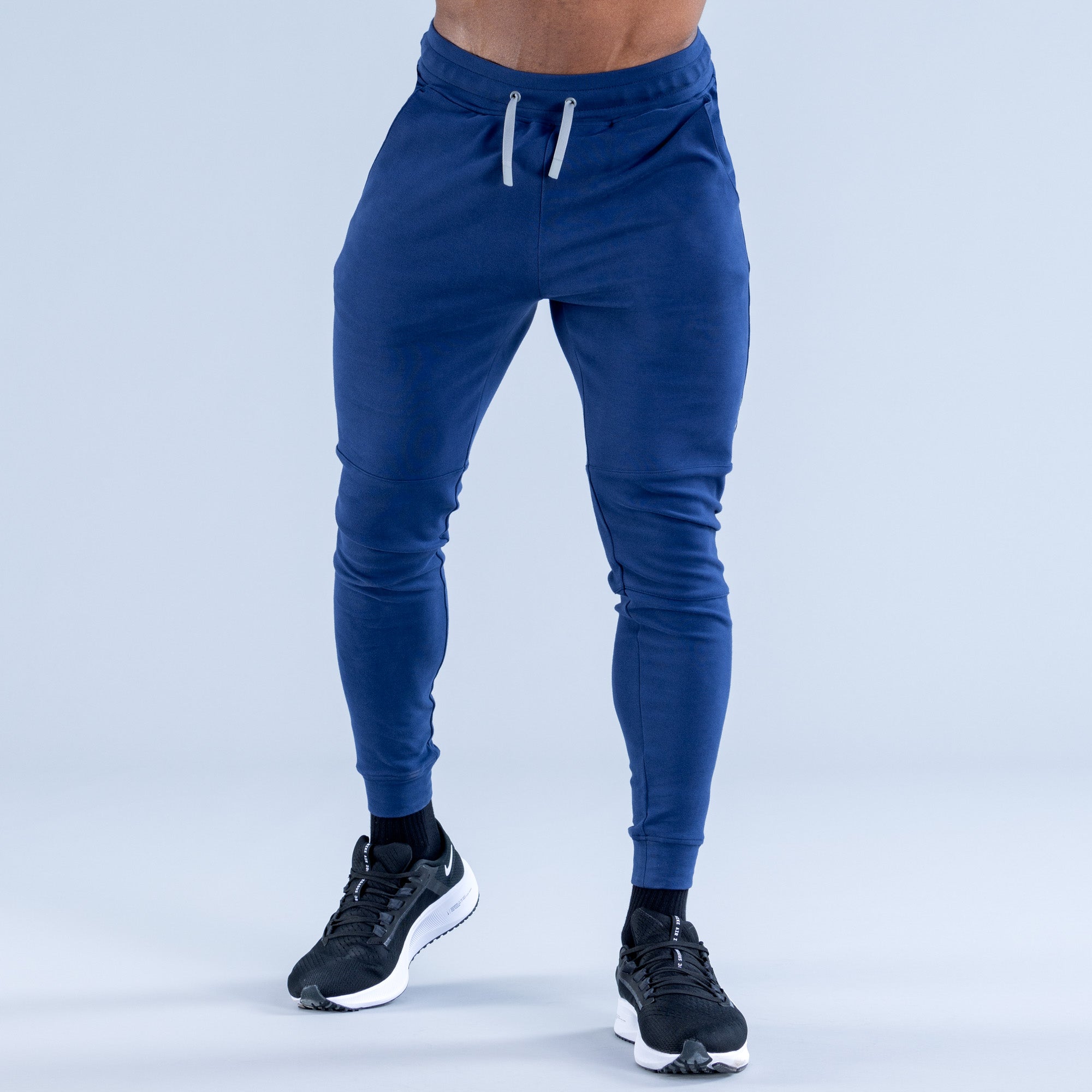 Joggery DFYNE Stealth Tapered Męskie Niebieskie | 3092-QXYVR