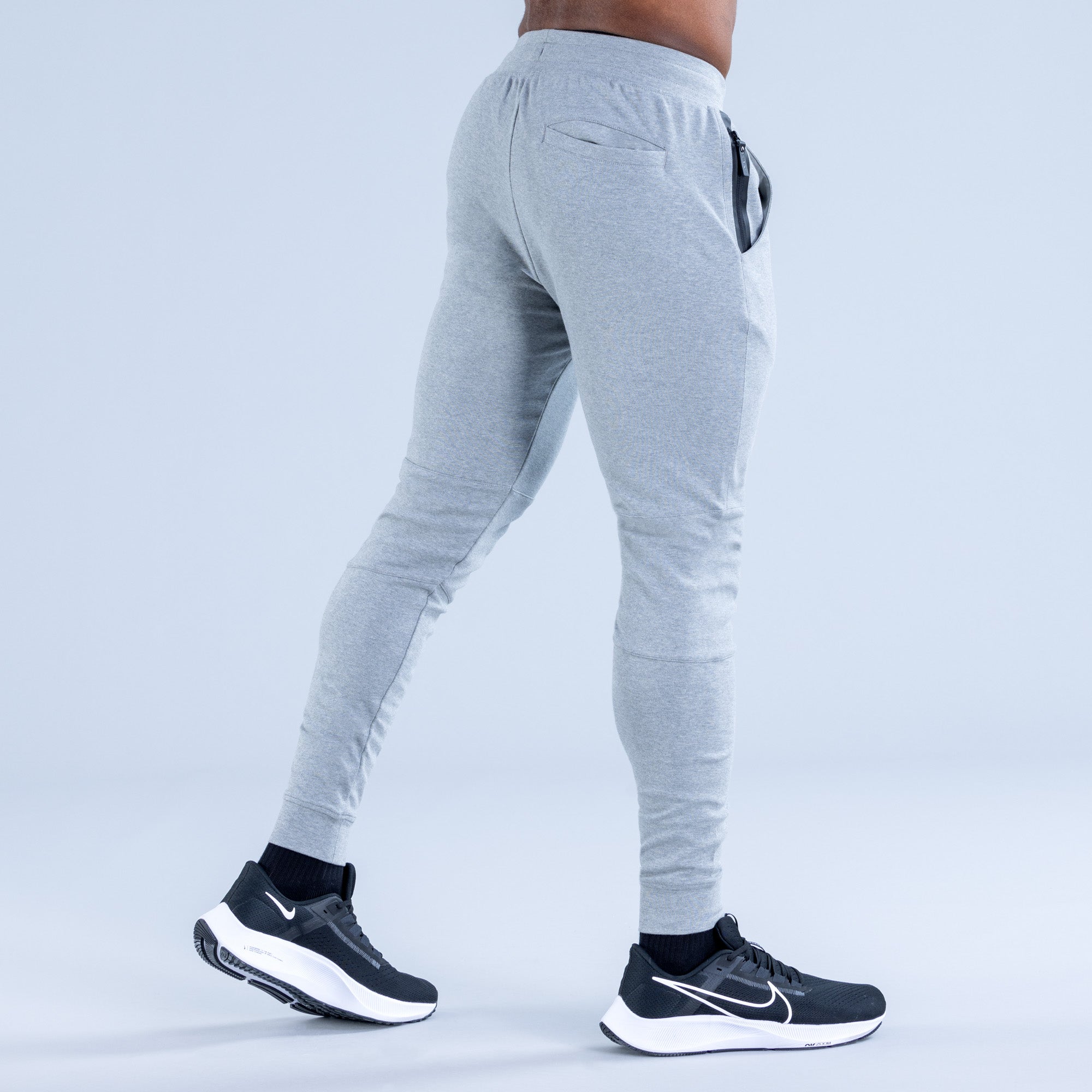 Joggery DFYNE Stealth Tapered Męskie Szare | 1562-YCLKE