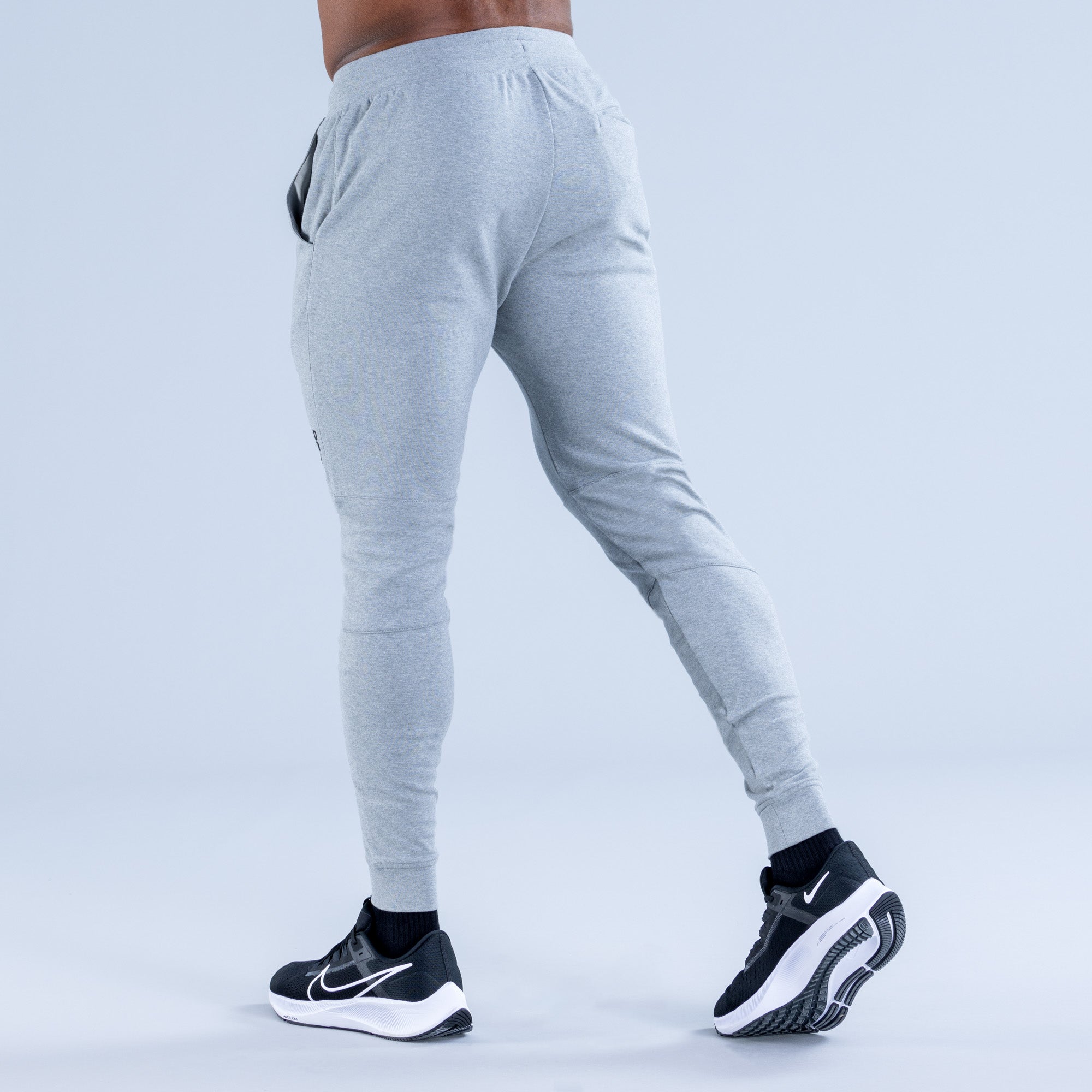 Joggery DFYNE Stealth Tapered Męskie Szare | 1562-YCLKE