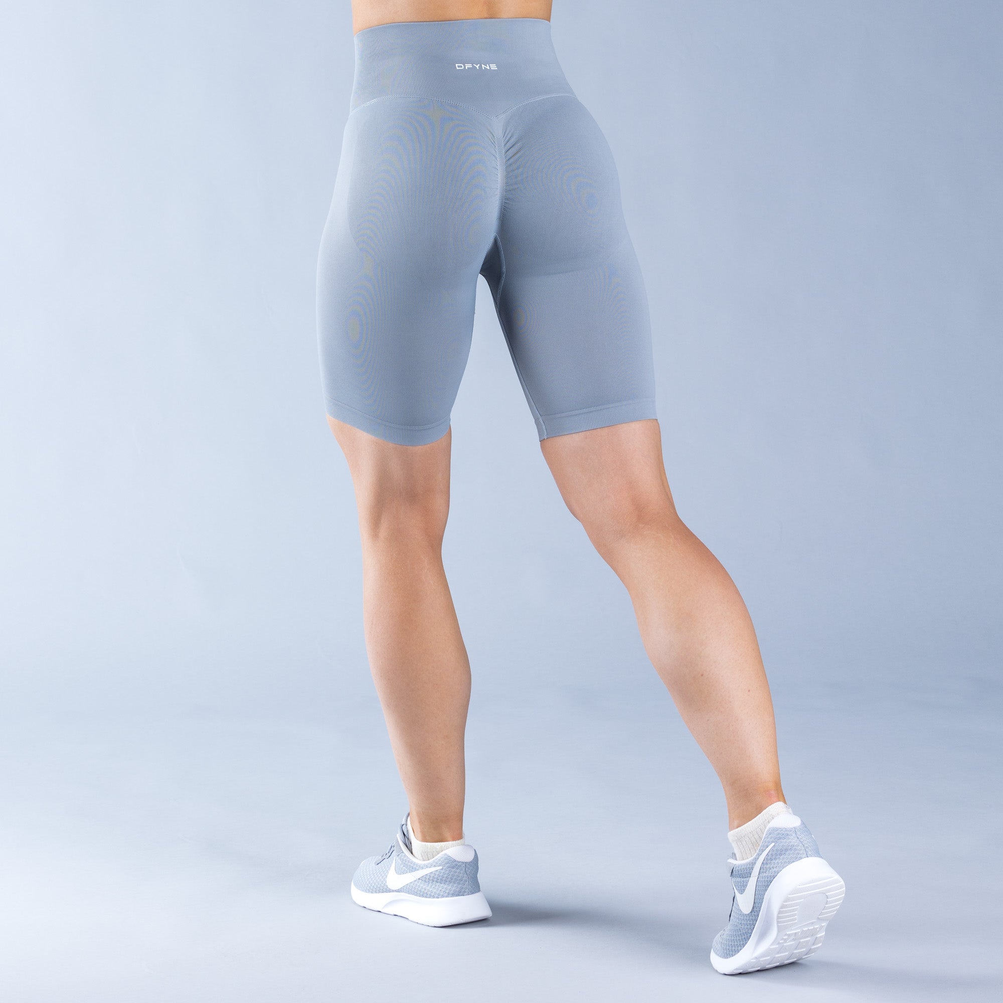 Shorts DFYNE Dynamic Damskie Głęboka Szare | 0731-RKQAY