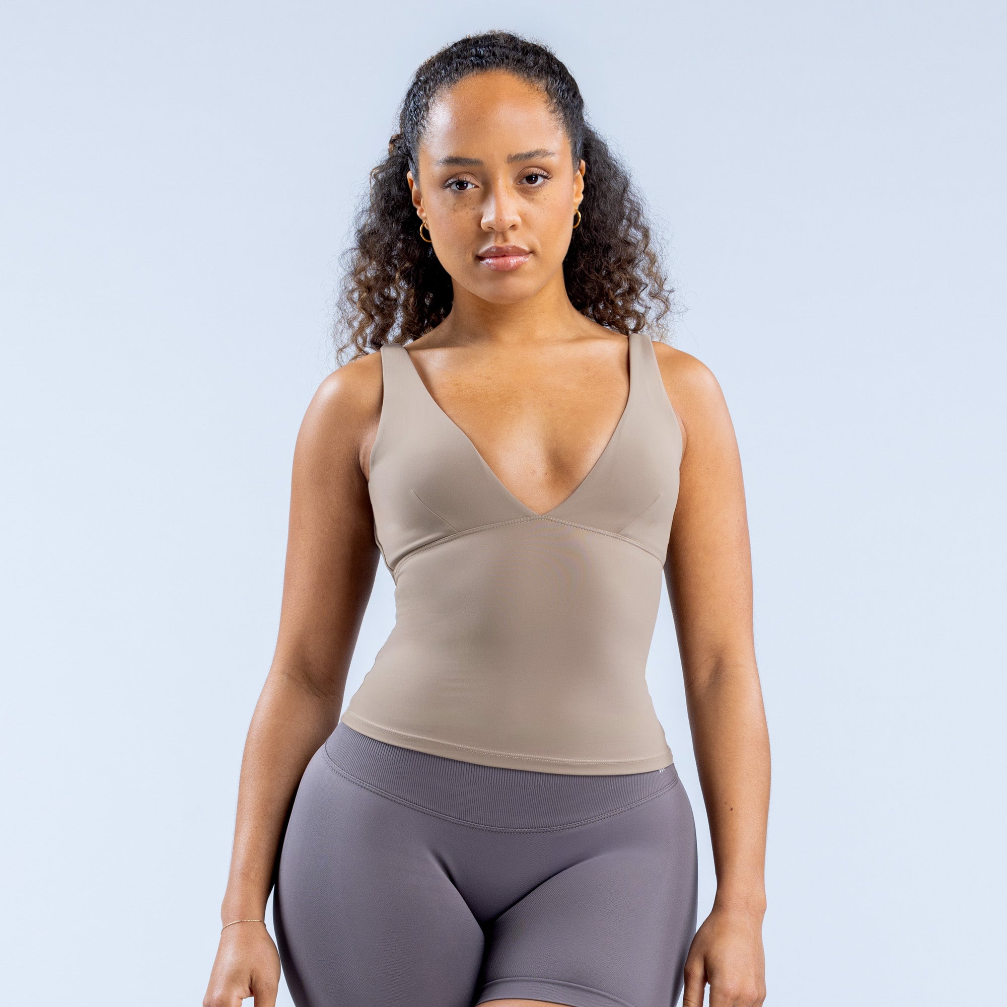 Top DFYNE Origin Minimal Sports Damskie Khaki | 4069-NSTWA